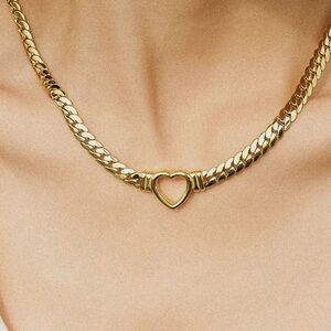 Gold Heart Necklace